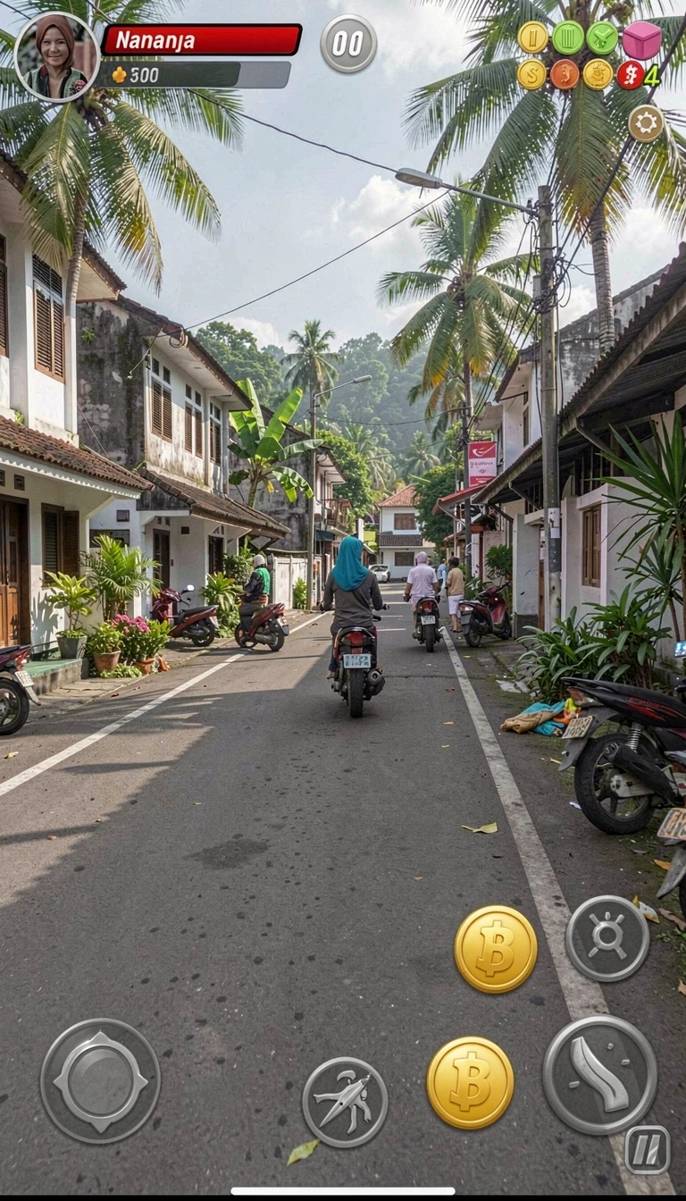 9n9n - Tampilan grafis yang memukau dari 9N9N.