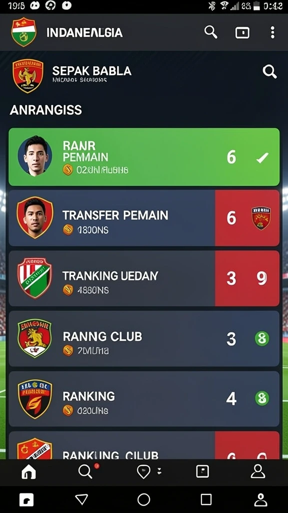 akartoto - Tampilan antarmuka yang intuitif dan menarik.