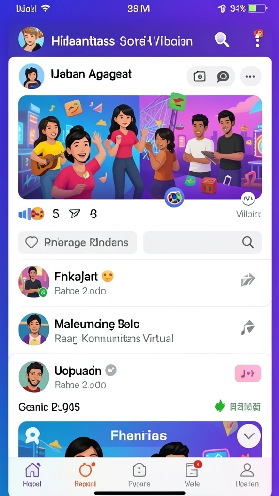 emon777 - Tampilan awal aplikasi EMON777 yang menarik.