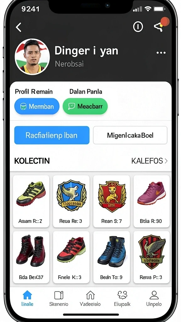 gmstar - Tampilan awal permainan dengan interaksi yang menarik.