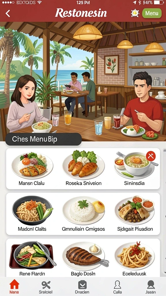 indo777 - Tampilan antarmuka yang modern dan menarik.