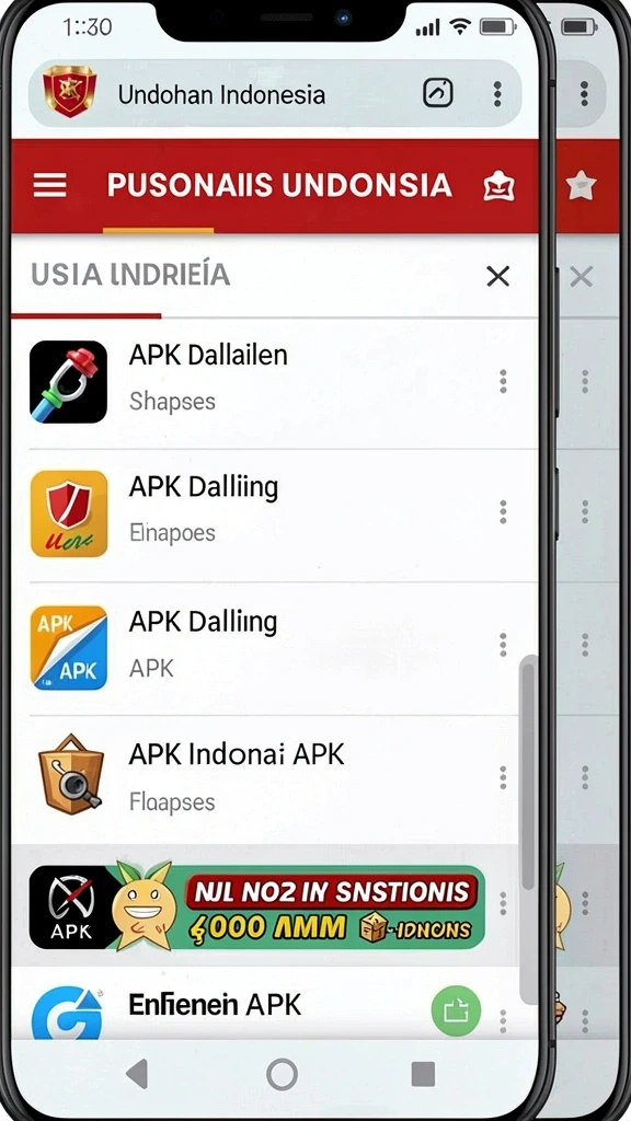 lkopen - Tampilan antarmuka yang bersih dan menarik.