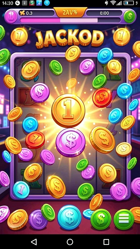 qqstar88 - Tampilan antarmuka permainan slot yang menarik.